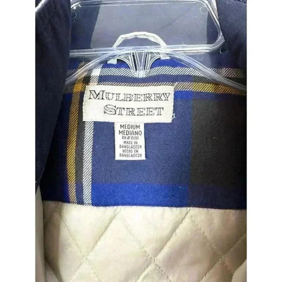 vintage MULBERRY STREET 15101 Women's Size Medium Parka Coat Hood Quilted Jacket - Picture 6 of 13